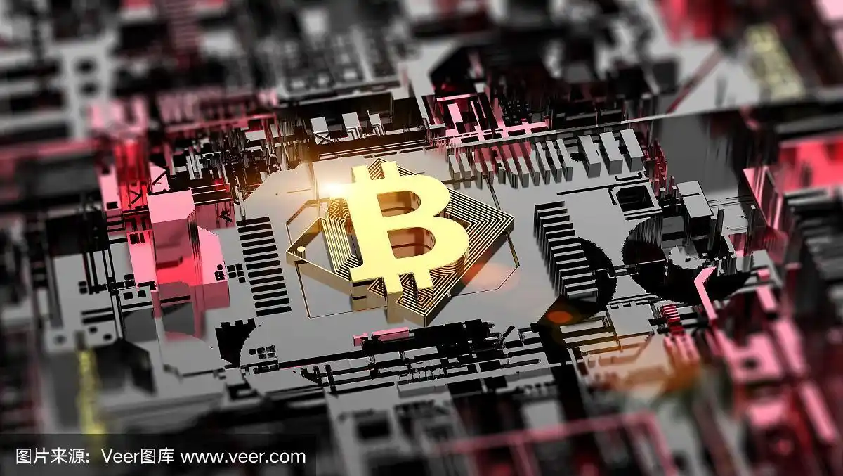 Large-scale Bitcoin mining farm with rows of optimized mining equipment