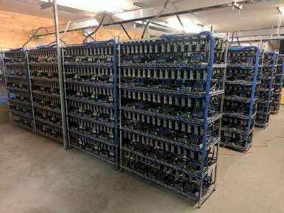 A modern green energy mining farm in Nigeria